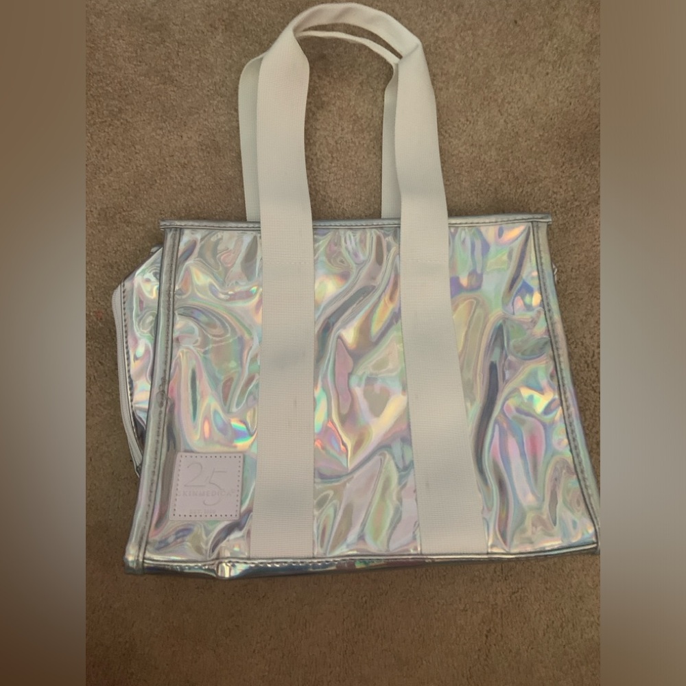 silver bag